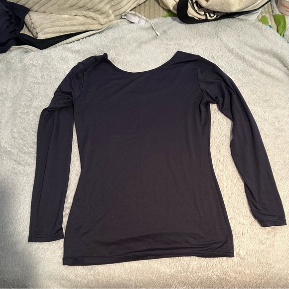 UNIQLO HEATTECH Thermal Warmers Base Layer Black 2 Piece Small/Medium - Picture 5 of 10